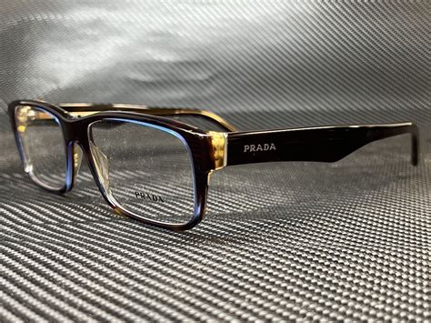 Prada PR 16MV ZXH1O1 Eyeglasses in Tortoise.